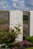 Headstone of Private James William Green (22966). Passchendaele New British Cemetery, Zonnebeke, West-Vlaanderen, Belgium. New Zealand War Graves Trust (BEDF9124). CC BY-NC-ND 4.0.