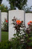Headstone of Private Charles Oscar Cecil Madsen (42151). Tyne Cot Cemetery, Zonnebeke, West-Vlaanderen, Belgium. New Zealand War Graves Trust (BEEG1875). CC BY-NC-ND 4.0.