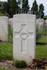Headstone of Private Robert John Porter (3/3406). Tyne Cot Cemetery, Zonnebeke, West-Vlaanderen, Belgium. New Zealand War Graves Trust (BEEG1836). CC BY-NC-ND 4.0.