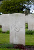 Headstone of Flight Sergeant James Douglas Follett (41319). Heverlee War Cemetery, Leuven, Vlaams-Brabant, Belgium. New Zealand War Graves Trust (BEBR8290). CC BY-NC-ND 4.0.