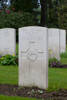 Headstone of Pilot Officer Wilfred Arthur Watt (421800). Heverlee War Cemetery, Leuven, Vlaams-Brabant, Belgium. New Zealand War Graves Trust (BEBR8288). CC BY-NC-ND 4.0.
