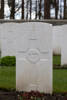 Headstone of Sergeant Cecil Stanley Merrett (27341). Buttes New British Cemetery, Polygon Wood, Zonnebeke, West-Vlaanderen, Belgium. New Zealand War Graves Trust (BEAR6437). CC BY-NC-ND 4.0.