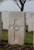 Headstone of Private Frank Mullen Cranston (22947). Messines Ridge British Cemetery, Mesen, West-Vlaanderen, Belgium. New Zealand War Graves Trust (BECT5927). CC BY-NC-ND 4.0.