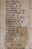 Headstone of Rifleman Edward Montgomery (44652). Buttes New British Cemetery (N.Z.) Memorial, Polygon Wood, Zonnebeke, West-Vlaanderen, Belgium. New Zealand War Graves Trust (BEAQ6273). CC BY-NC-ND 4.0.