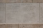 Headstone of Private George Herbert Akast (28846). Messines Ridge (N.Z.) Memorial, Mesen, West-Vlaanderen, Belgium. New Zealand War Graves Trust (BECS5887). CC BY-NC-ND 4.0.
