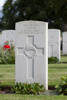 Headstone of Private John Davis (8/561). St Quentin Cabaret Military Cemetery, Heuvelland, West-Vlaanderen, Belgium. New Zealand War Graves Trust (BEEA2448). CC BY-NC-ND 4.0.