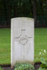 Headstone of Sergeant Lindsay Douglas Anderson (391321). Adegem Canadian War Cemetery, Belgium. New Zealand War Graves Trust (BEAA0546). CC BY-NC-ND 4.0.