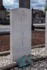 Headstone of Flying Officer John Ernest Edwards (36151). Ecaussinnes D'Enghien Communal Cemetery, Belgium. New Zealand War Graves Trust (BEBF8348). CC BY-NC-ND 4.0.