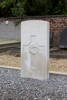 Headstone of Flight Sergeant Gordon Henderson (42327). Haasrode Churchyard, Oud-Heverlee, Vlaams-Brabant, Belgium. New Zealand War Graves Trust (BEBO8334). CC BY-NC-ND 4.0.
