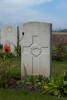Headstone of Gunner Joseph Mawson Tait (43905). Divisional Cemetery, Ieper, West-Vlaanderen, Belgium. New Zealand War Graves Trust (BEAZ1105). CC BY-NC-ND 4.0.