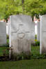 Headstone of Sapper John Ker Ramsey (4/125/A). Ypres Reservoir Cemetery, Ieper, Belgium. New Zealand War Graves Trust (BEEZ8034). CC BY-NC-ND 4.0.