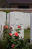 Headstone of Gunner Alexander Ramsey (2/1899). La Clytte Military Cemetery, Heuvelland, West-Vlaanderen, Belgium. New Zealand War Graves Trust (BECD0933). CC BY-NC-ND 4.0.
