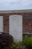 Headstone of Gunner James Archibald McNair (13/2607). New Irish Farm Cemetery, Ieper, West-Vlaanderen, Belgium. New Zealand War Graves Trust (BECY0627). CC BY-NC-ND 4.0.