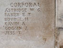Headstone of Corporal William George Astridge (24/1331). Tyne Cot Memorial, Zonnebeke, West-Vlaanderen, Belgium. New Zealand War Graves Trust (BEEH7925). CC BY-NC-ND 4.0.