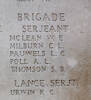 Headstone of Sergeant Wilfred Ernest McLean (23/514). Tyne Cot Memorial, Zonnebeke, West-Vlaanderen, Belgium. New Zealand War Graves Trust (BEEH7925A). CC BY-NC-ND 4.0.
