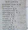 Headstone of Rifleman William Robert Sutherland (34166). Tyne Cot Memorial, Zonnebeke, West-Vlaanderen, Belgium. New Zealand War Graves Trust (BEEH7937A). CC BY-NC-ND 4.0.