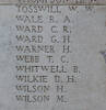 Headstone of Private William Wyndham Tosswill (12514). Tyne Cot Memorial, Zonnebeke, West-Vlaanderen, Belgium. New Zealand War Graves Trust (BEEH7922). CC BY-NC-ND 4.0.