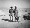 Photograph of James (Jim) Slaven and Alexander (Alec) Duthie Alexander 17006, possibly at Maadi Camp, c.Second World War. From the collection of Arthur William (Moss) Squire 16770, 23 Battalion. Image kindly provided by Roger Sommerville (August 2019). Image may be subject to copyright copyright restrictions.