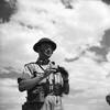 Photograph of Brigadier Lindsay Merritt Inglis, Kabrit, Egypt, September 1941. Photographer unknown. Alexander Turnbull Library, Wellington, DA-01514-F. Image is subject to copyright restrictions.