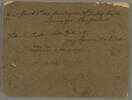 Reverse of photograph of patients in the Receiving Room, 27th General Hospital, Cairo, [1]7 March 1917, 'Leaving for New Zealand'. Pictures (from left to right) 'Sister ___' (unidentified), 'Tuakeo' (Tuakeo Terongo 19327), 'Sister Monk' (unidentified), 'Self' (David Hunter Palmer 13/593), 'Jerry Spooner' (Gerard Edmund Spooner 11/1060), and 'Alan Blackie' (Allan Stewart Blackie 13/878). Image kindly provided by Stanley Palmer (October 2019). Image has no known copyright restrictions.