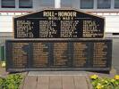 Mahora School Roll of Honour. Image kindly provided by Chris Geddis (March 2020). Image subject to copyright restrictions.