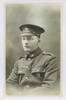 Portrait of Edward James (Jim) Gould. 'Presumably taken before his departure in September 1916. Jim was killed in action on 4 September 1918 in France.' Image courtesy of R. Hobbs, South Canterbury Museum, L2013/007.01. Image is subject to copyright restrictions.