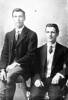 Portrait of John Robert (Jack) Dunn and his brother Matthew Dunn Jr, date unknown. Image courtesy of Wairarapa100. Image may be subject to copyright restrictions.