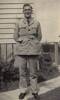 Photograph of Douglas Alderson, Royal New Zealand Air Force, in tropical uniform, 8 April 1944. Image kindly provided by Stephen Alderson (April 2020). Image may be subject to copyright restrictions.