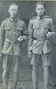Portrait of brothers, Private Apu Taopua (left) and Private Teokotai Taopua. Image courtesy of Bobby Nicholas, Paula Paniani and Cate Walker, Cook Islands WW1 NZEF ANZAC Soldiers Research Project. Image is subject to copyright restrictions.