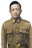 Portrait of Private Fariu Tehui (Tetuanui Arapari). Image courtesy of Bobby Nicholas, Paula Paniani and Cate Walker, Cook Islands WW1 NZEF ANZAC Soldiers Research Project. Image is subject to copyright restrictions.
