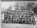 Maori Pioneer Battalion; reinforcements, Wanganui and West Coast (North Island) Platoons - Photographer unidentified. From left to right, Back row: N Taiaroa, H Tanguru, N Potaka, R Tamakehu, H Erueti, D Te Huna, K Te Huia. Third row: Kahukura, T Hiri, P Timoti, Rangi (the bugler), W Rangitauira, C Tawhati, D Tonihi, P Haami, Tom Kingi, R Wheato, T Kaiwhare.Second row: W Taputoro, K Huirua, R Marumaru, T Te Hina, P Katene, A Phillips. Seated: Rangi Pokiha, Pirihira Kingi, R Tapa, R Tuatini, Mrs Tuatini, Lieutenant H Omana, Sergeant J Omana, B Stubbins, Hori Tinirau. Image kindly provided by Alexander Turnbull Library Ref: 1/1-021303-G.No known copyright restrcitions.