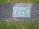 Gravestone of Second Lieutenant Stewart Farquhar Matheson, Wairoa Old Cemetery, Wairoa, Hawkes Bay. Image courtesy of Wairoa District Council.