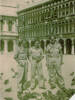 Photograph Edgar Jack Lanihan on the right at St Marks Square, Venice, Italy. Image kindly provided by Mike Lenihan (October 2020).