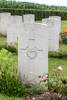 Headstone of Pilot Officer Peter Charles Siddall (421538). Abbeville Communal Cemetery Extension, France. New Zealand War Graves Trust (FRAC5621). CC BY-NC-ND 4.0.