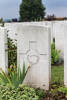 Headstone of Second Lieutenant William John Rusden Hill (12/2567). Abbeville Communal Cemetery Extension, France. New Zealand War Graves Trust (FRAC5636). CC BY-NC-ND 4.0.