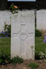 Headstone of Rifleman William Gillespie (23167). Achiet-Le-Grand Communal Cemetery Extension, France. New Zealand War Graves Trust (FRAD2585). CC BY-NC-ND 4.0.