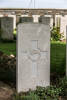 Headstone of Gunner Walter John Eric Baken (9/110). Achiet-Le-Grand Communal Cemetery Extension, France. New Zealand War Graves Trust (FRAD2665). CC BY-NC-ND 4.0.