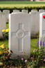 Headstone of Rifleman George Edward Chase (69573). Anneux British Cemetery, France. New Zealand War Graves Trust (FRAL3863). CC BY-NC-ND 4.0.