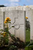 Headstone of Private John Kennedy (63619). Bagneux British Cemetery, France. New Zealand War Graves Trust (FRBE6059). CC BY-NC-ND 4.0.