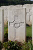 Headstone of Rifleman Eric Corbett (56246). Bagneux British Cemetery, France. New Zealand War Graves Trust (FRBE6160). CC BY-NC-ND 4.0.