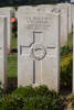 Headstone of Rifleman William Thomas Gawler (21816). Bagneux British Cemetery, France. New Zealand War Graves Trust (FRBE6162). CC BY-NC-ND 4.0.