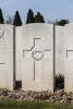 Headstone of Lance Corporal Frederick Bauckham (5/155IA). Bailleul Communal Cemetery Extension (Nord), France. New Zealand War Graves Trust (FRBG0482). CC BY-NC-ND 4.0.