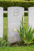 Headstone of Private Walter Daniel Irwin (56605). Bancourt British Cemetery, France. New Zealand War Graves Trust (FRBI3397). CC BY-NC-ND 4.0.