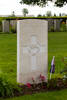 Headstone of Flying Officer Gordon William Brewer (412196). Bayeux War Cemetery, France. New Zealand War Graves Trust (FRBR7906). CC BY-NC-ND 4.0.