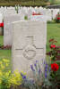 Headstone of Gunner Herbert John Bullock (11/214). Bienvillers Military Cemetery, France. New Zealand War Graves Trust (FRCK5849). CC BY-NC-ND 4.0.