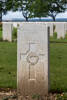 Headstone of Flight Sergeant John Moore Hart (424460). Bretteville-Sur-Laize Canadian War Cemetery, France. New Zealand War Graves Trust (FRCV7792). CC BY-NC-ND 4.0.