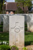 Headstone of Private James Reid (1211778). Caudry British Cemetery, France. New Zealand War Graves Trust (FRDR0148). CC BY-NC-ND 4.0.