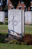 Headstone of Private John Bruce West (813431). Cite Bonjean Military Cemetery, France. New Zealand War Graves Trust (FREB7895). CC BY-NC-ND 4.0.