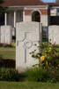 Headstone of Private Emil Johanes Vandenberg (24/1845). Cite Bonjean Military Cemetery, France. New Zealand War Graves Trust (FREB8257). CC BY-NC-ND 4.0.