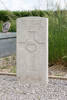 Headstone of Private Peter Hans Jorgen Fabrin (51157). Colincamps Communal Cemetery, France. New Zealand War Graves Trust (FREE5320). CC BY-NC-ND 4.0.